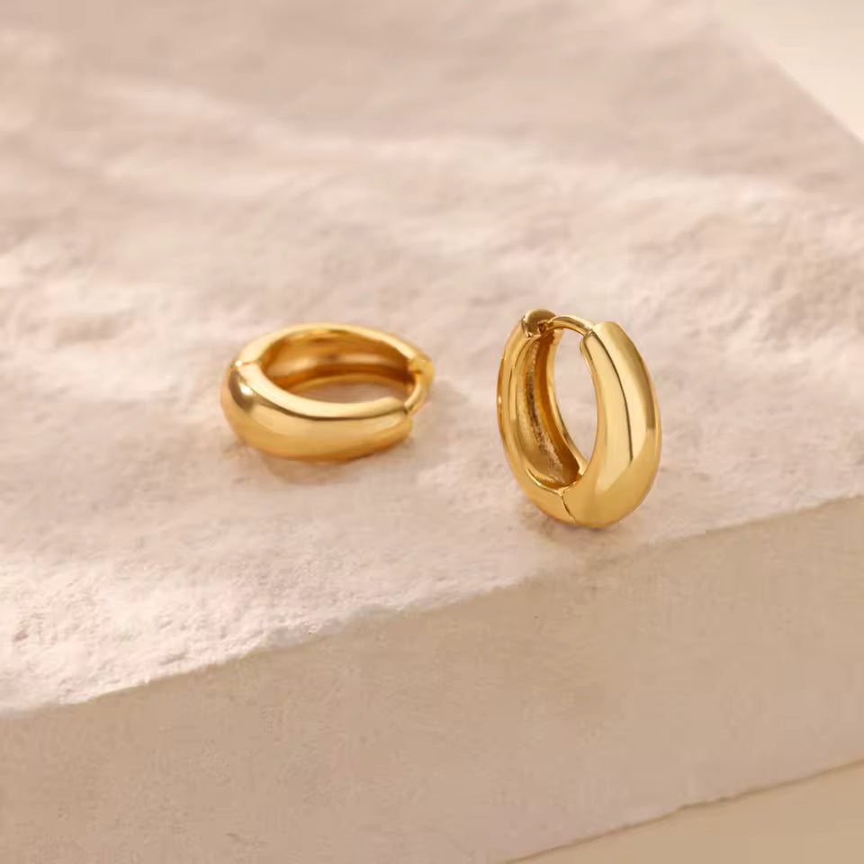 Gold Hoop Earrings