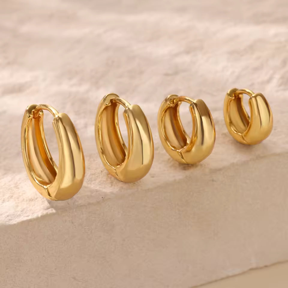 Gold Hoop Earrings